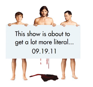 Illustration for article titled FINAL UPDATE: Let's all Photoshop the dumb new Two And A Half Men poster
